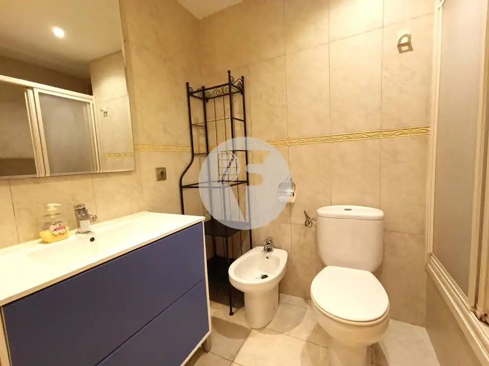 Badezimmer von Dachboden zum Verkauf in  Palma de Mallorca mit Klimaanlage, Heizung und Terrasse