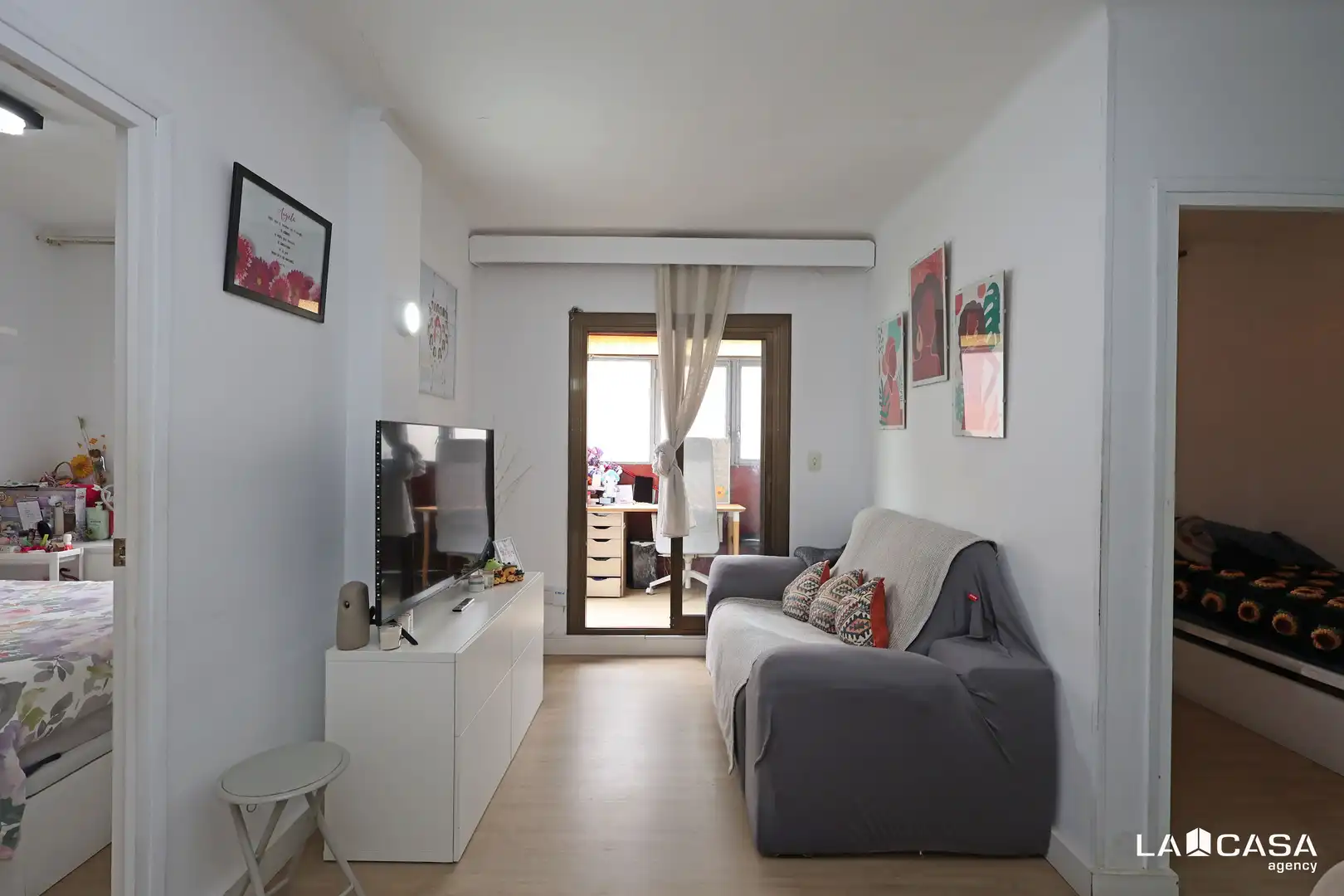 Sala d'estar de Àtic en venda en Barcelona amb Terrassa