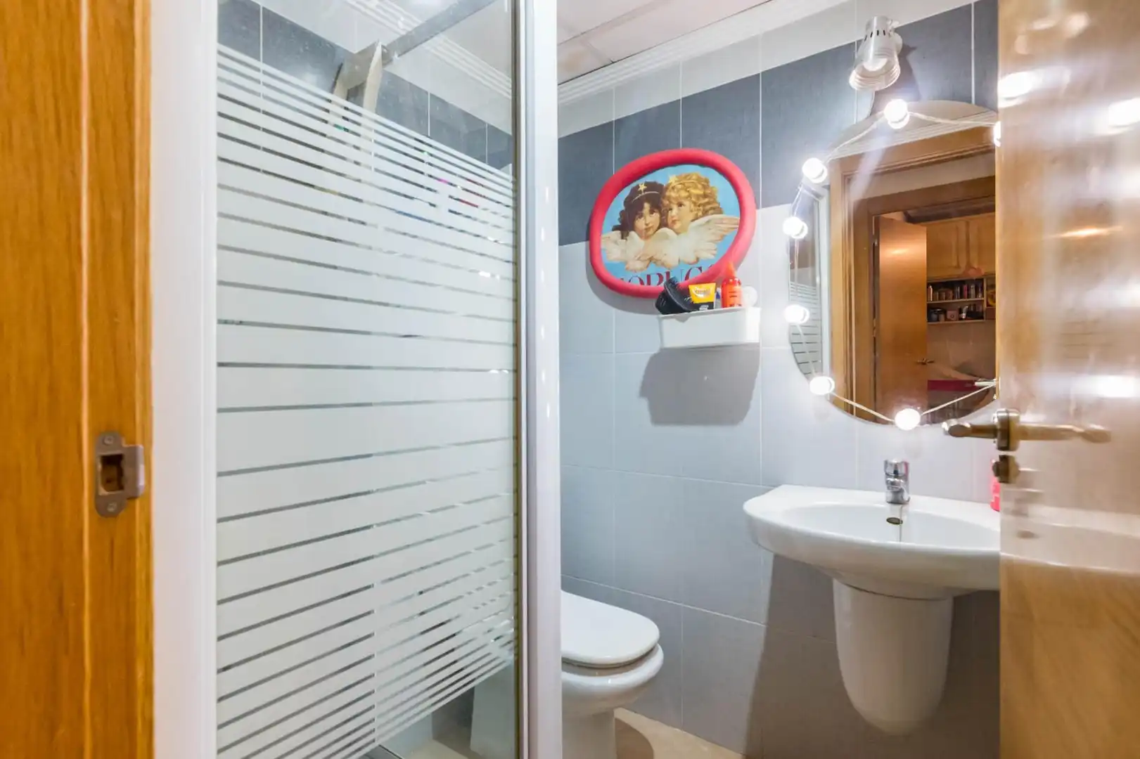 Baño de Apartamento en venta en Murcia con Aire acondicionado, Terraza y Trastero