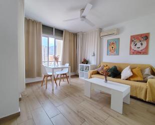 Wohnzimmer von Wohnung miete in Torremolinos mit Klimaanlage, Terrasse und Gemeinschaftspool