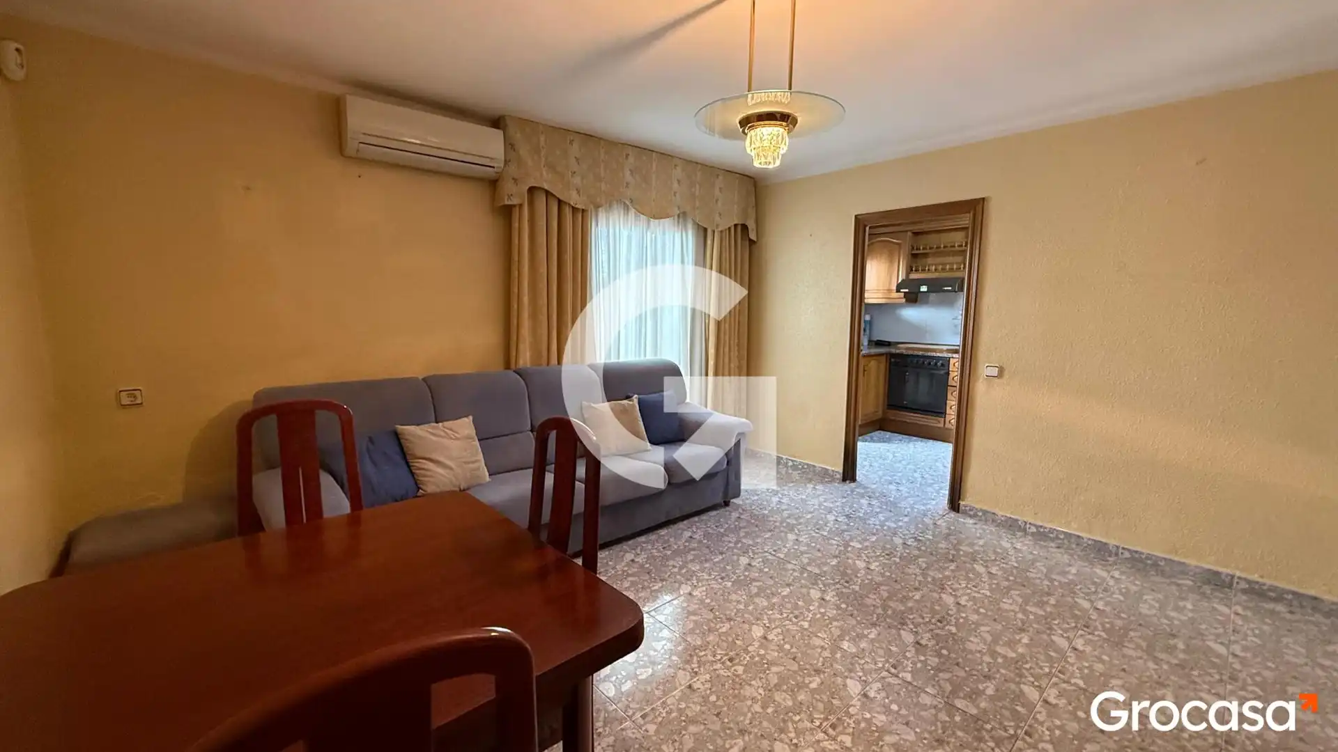 Living room of Flat for sale in Mataró  with Air Conditioner, Terrace and Oven