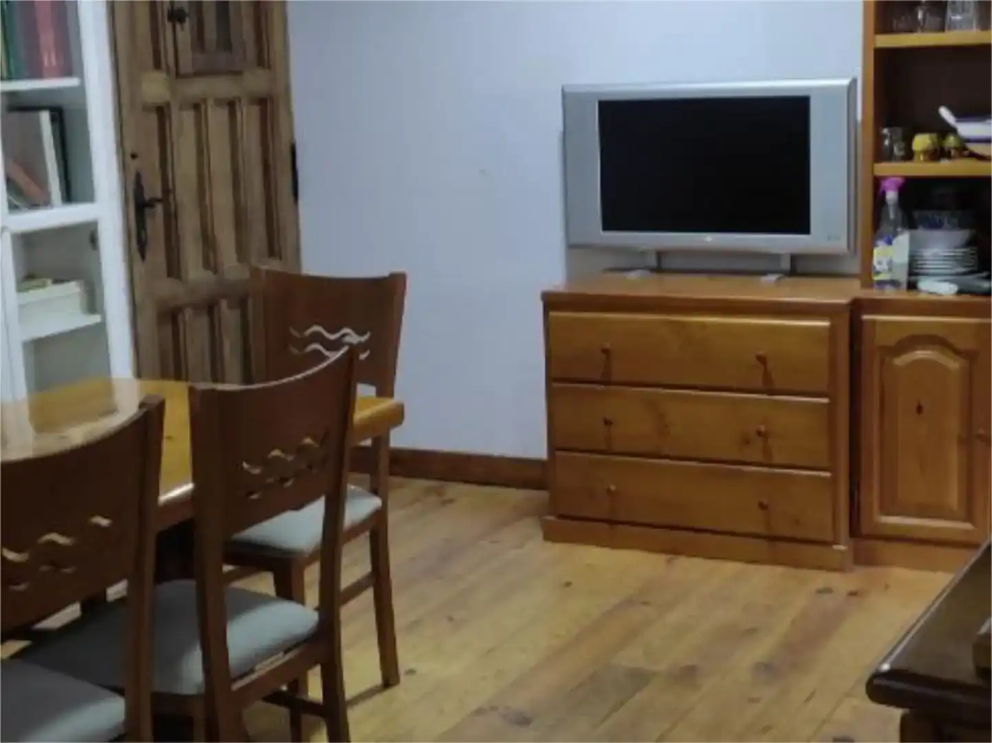 Sala de estar de Piso en venta en Losar de la Vera con Jardín privado, Parquet y Trastero