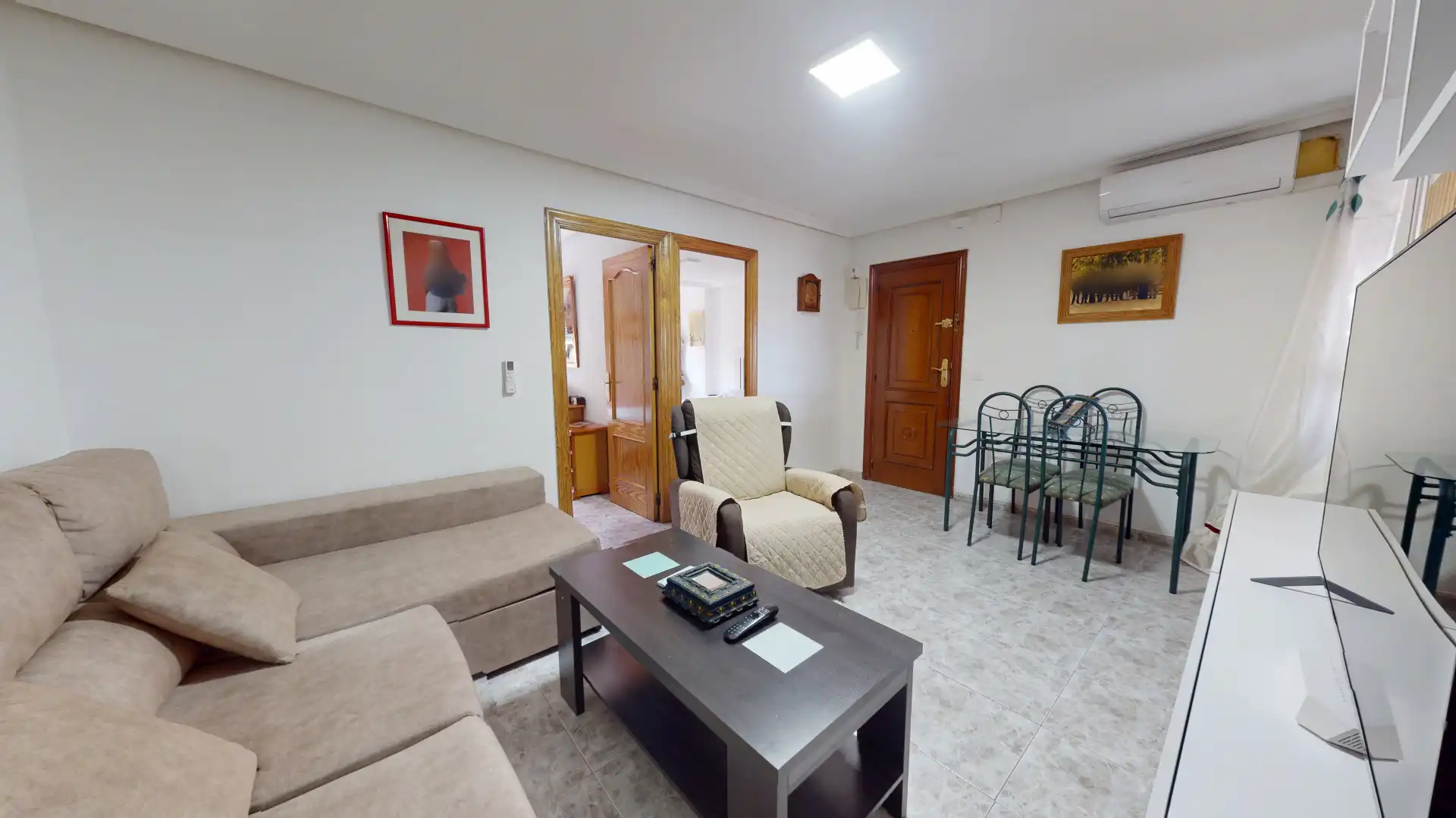 Sala d'estar de Pis en venda en Elda amb Aire condicionat i Balcó