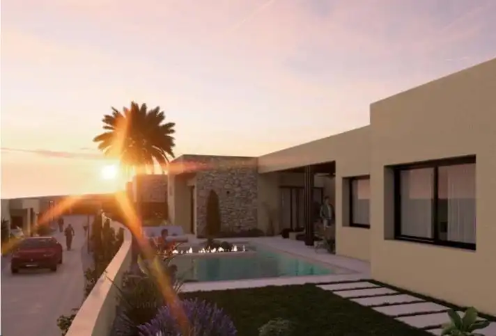 Vista exterior de Casa o xalet en venda en Murcia amb Aire condicionat, Jardí privat i Terrassa