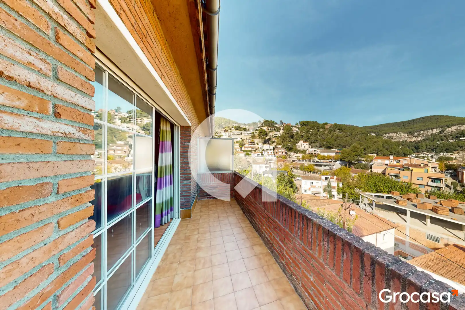 Terraza de Casa o chalet en venta en Vallirana con Aire acondicionado, Calefacción y Jardín privado