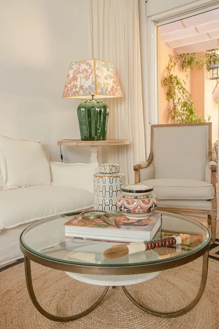 Living room of Detached homes for rent in Marbella  with Air Conditioner, Terrace and Storage room