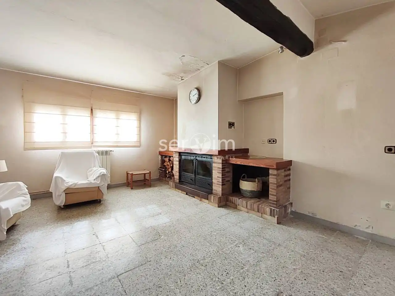 Sala d'estar de Finca rústica en venda en Quart