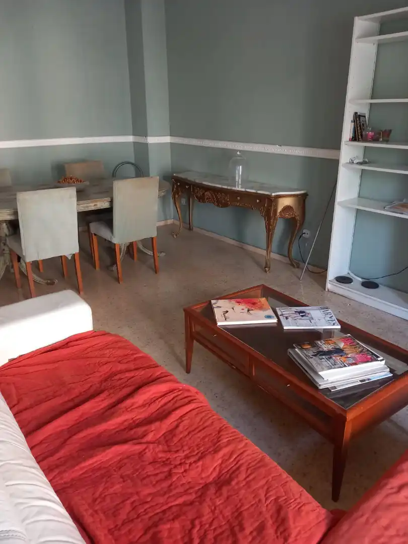 Sala de estar de Piso en venta en Barcelona con Trastero, Amueblado y Horno