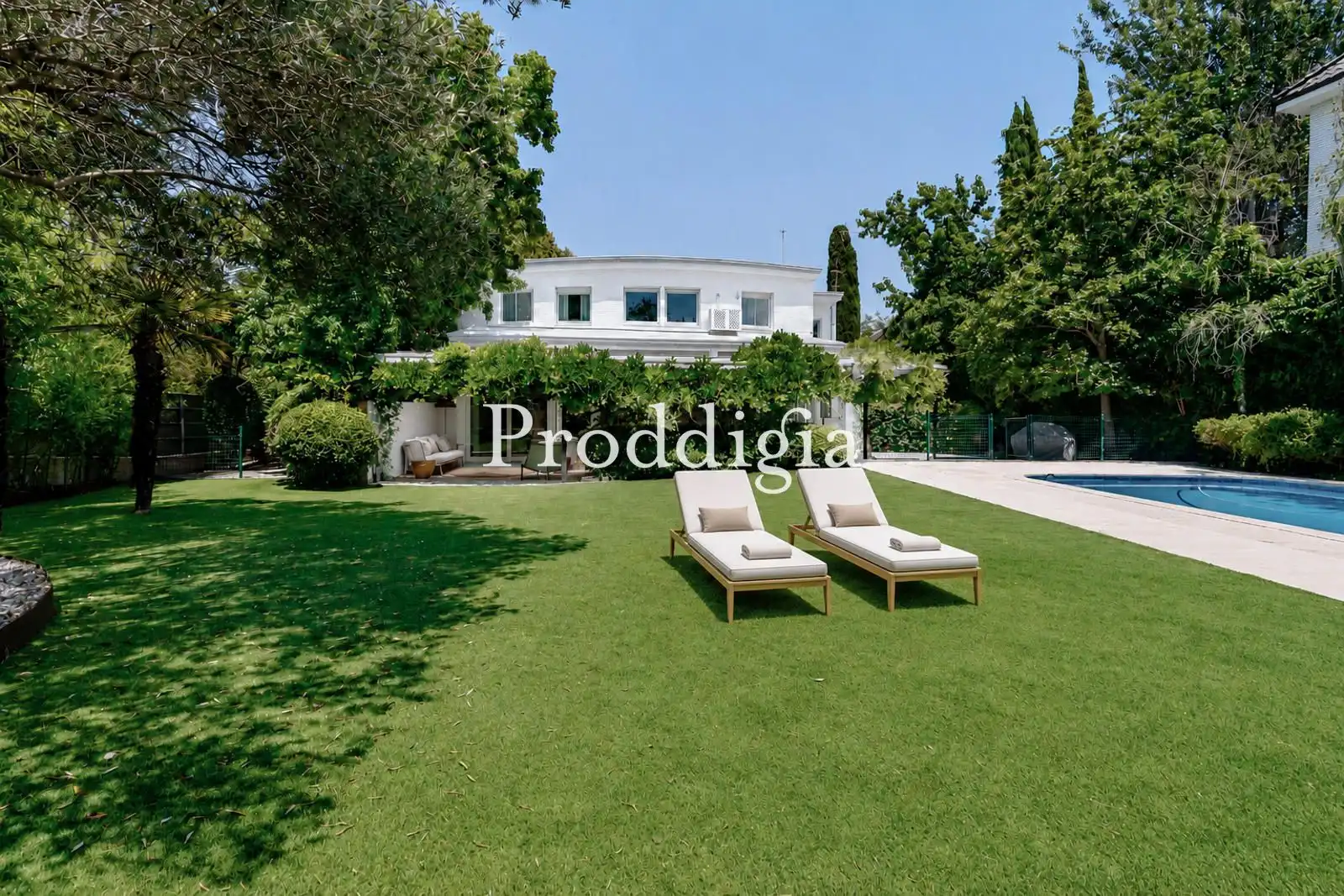 Villa mit Pool zur Miete in Valldoreix