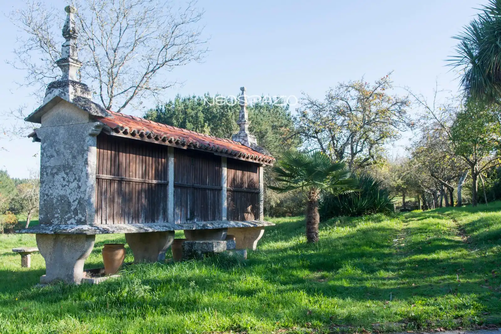Außenansicht von Haus oder Chalet zum Verkauf in Monterroso mit Heizung und Möbliert