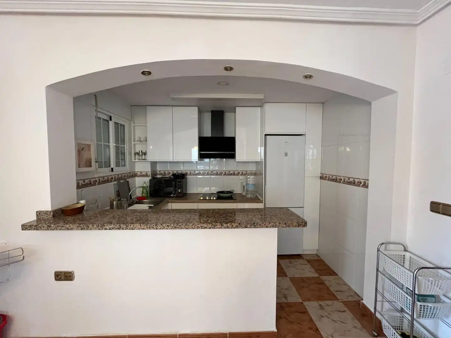 Cuina de Casa o xalet de lloguer en Orihuela amb Aire condicionat, Moblat i Jacuzzi