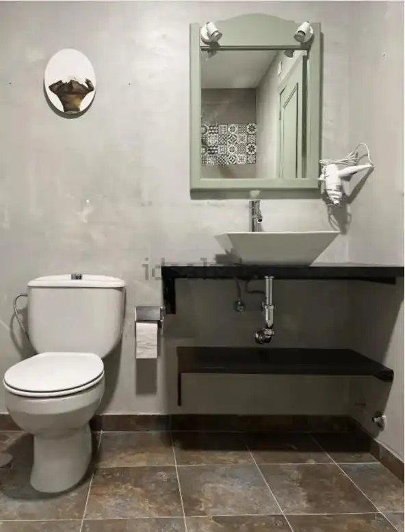 Baño de Finca rústica en venta en Malagón con Aire acondicionado, Calefacción y Jardín privado