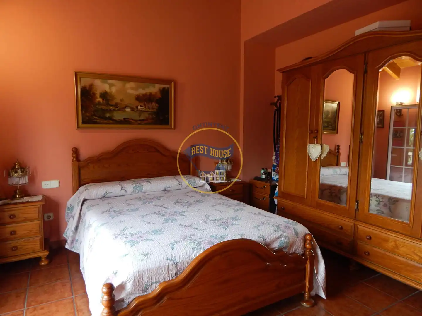 Dormitori de Casa o xalet en venda en Ontinyent amb Calefacció, Jardí privat i Terrassa