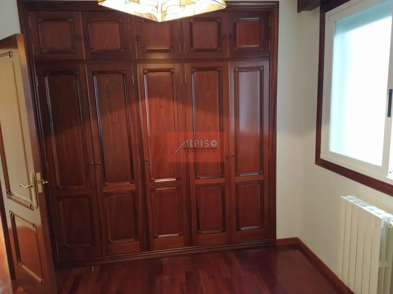 Bedroom of Flat for rent in Ourense Capital   with Heating, Parquet flooring and Furnished