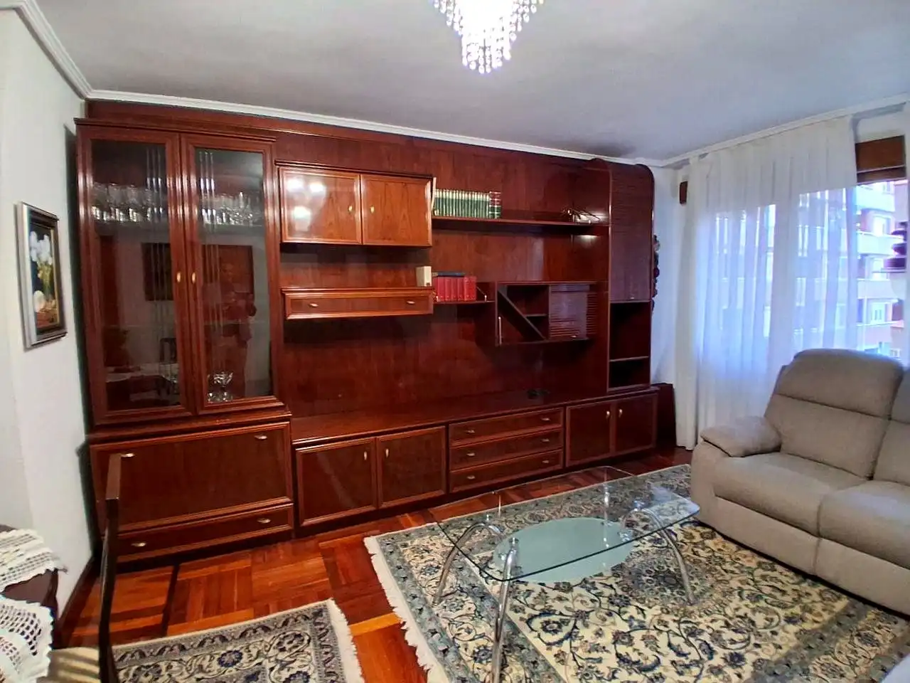 Wohnzimmer von Wohnung zum Verkauf in Barakaldo  mit Heizung, Terrasse und Möbliert