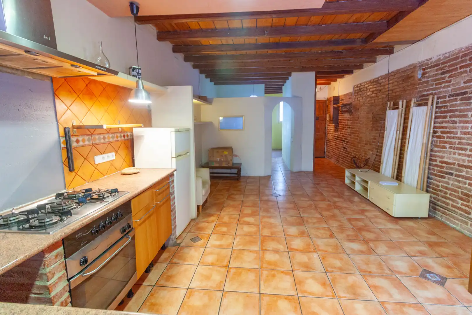 Cuina de Loft en venda en Barcelona amb Calefacció i Balcó