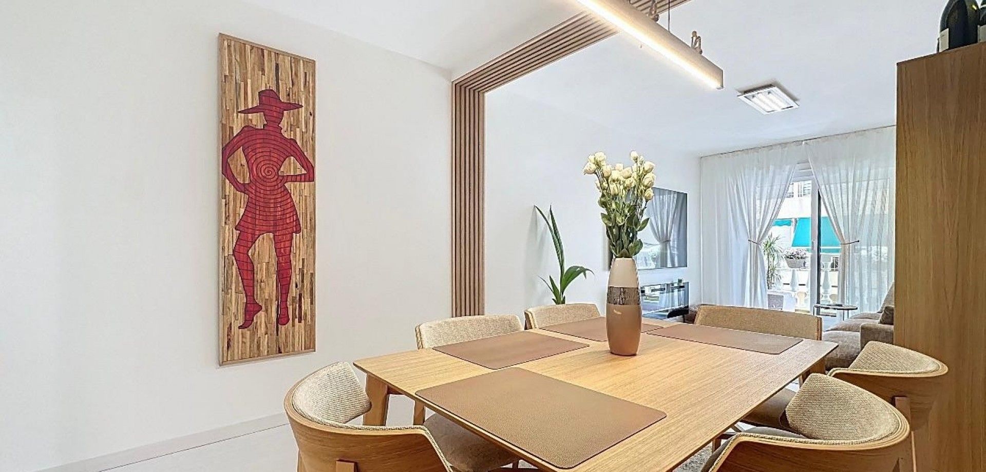 Dining room of Flat for sale in San Pedro del Pinatar  with Air Conditioner, Heating and Private garden
