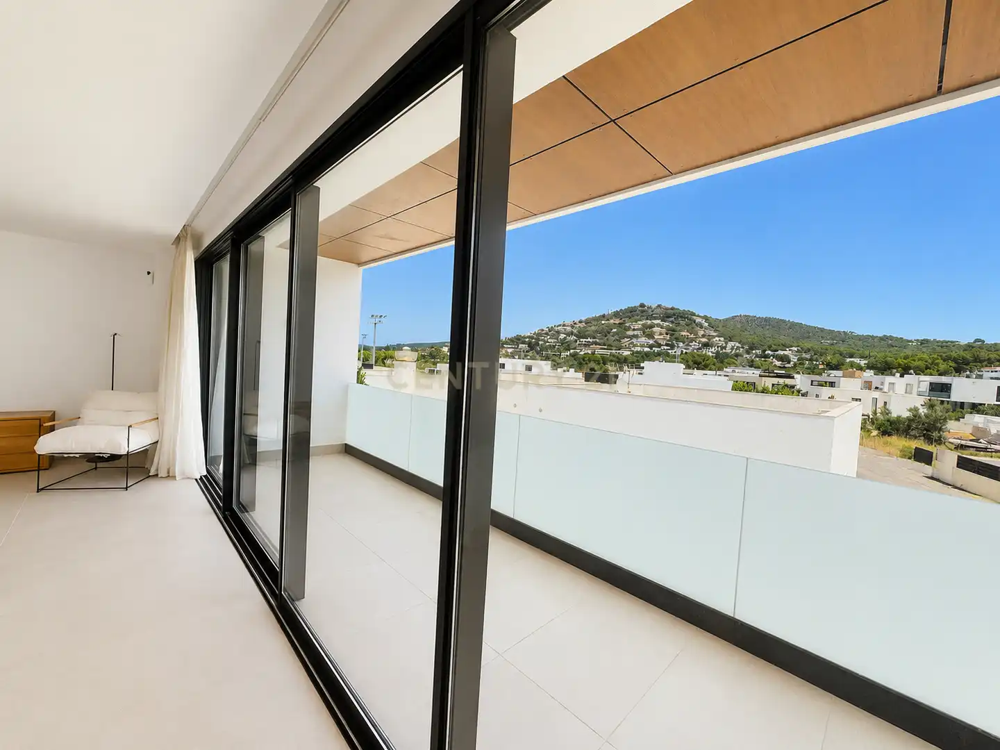Terrassa de Casa o xalet de lloguer en Santa Eulària des Riu amb Aire condicionat, Jardí privat i Traster