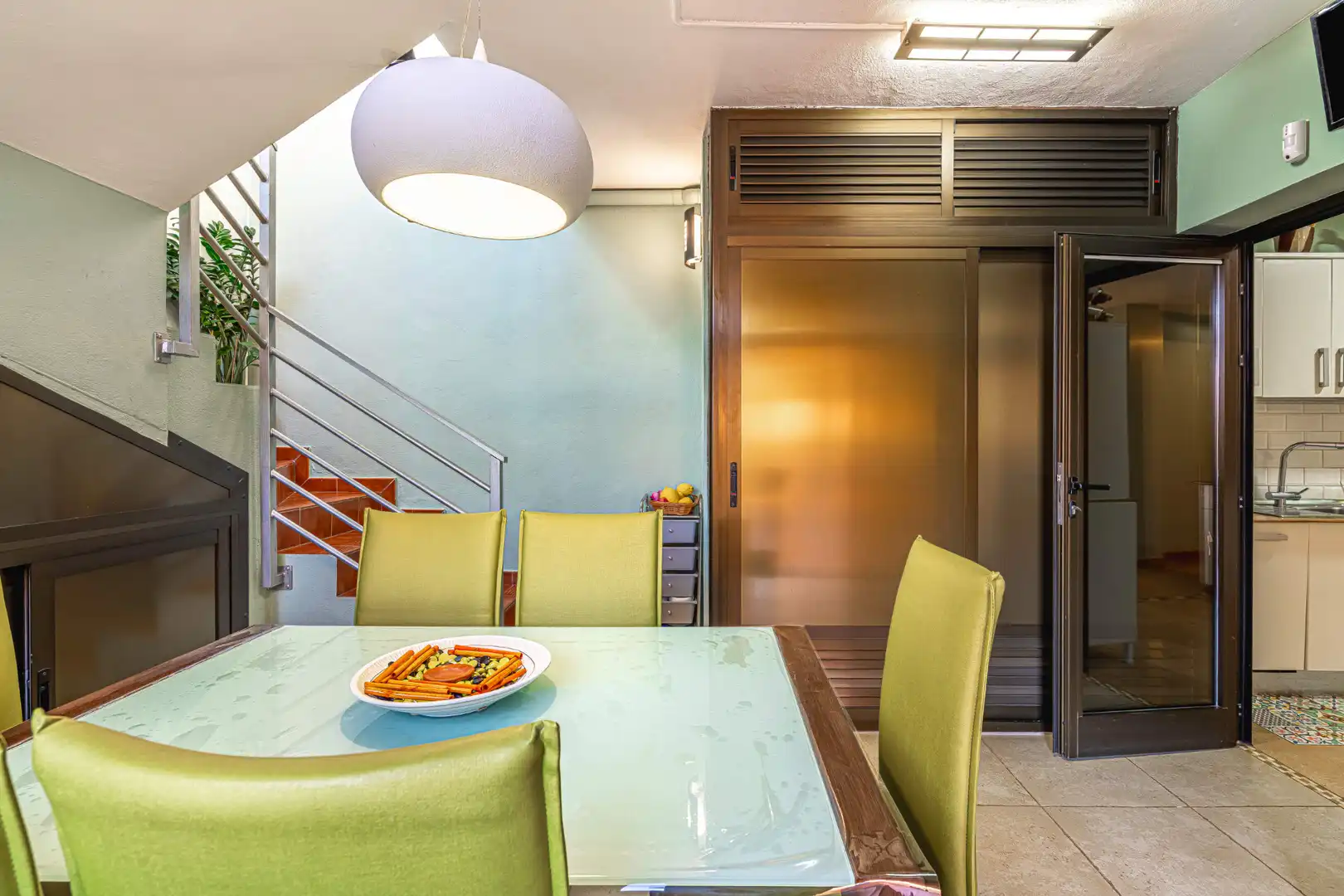 Dining room of Detached homes for sale in Los Realejos  with Parquet flooring, Terrace and Storage room