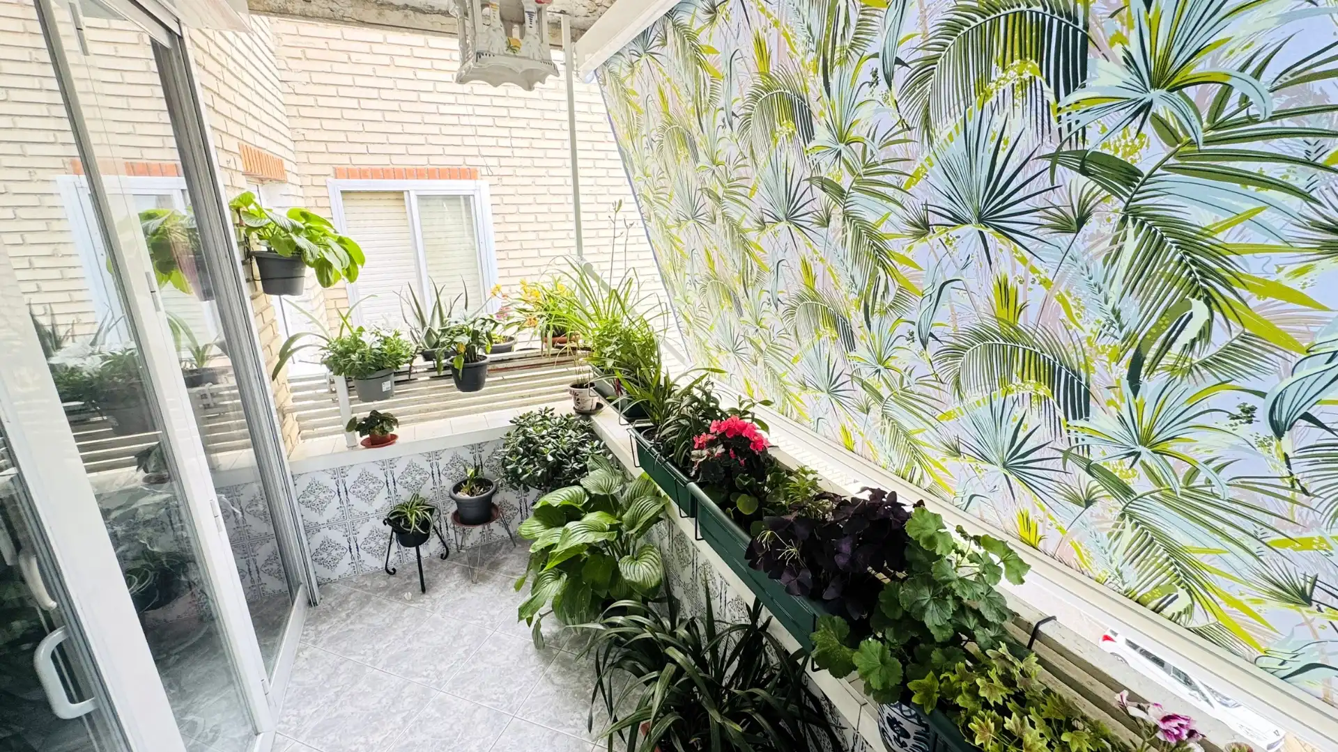 Balcony of Flat for sale in Parla  with Air Conditioner, Heating and Private garden