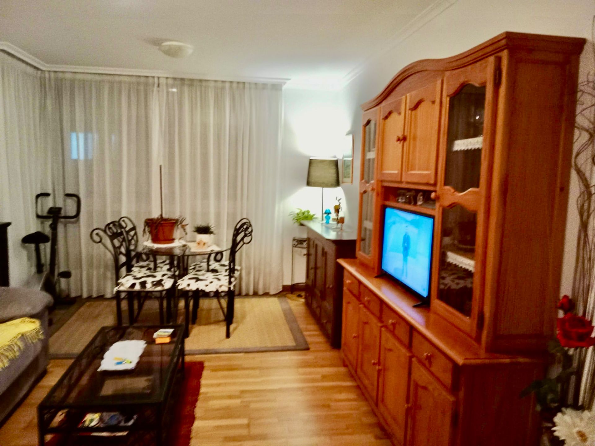 Living room of Flat for sale in Ribadeo  with Heating, Parquet flooring and Terrace