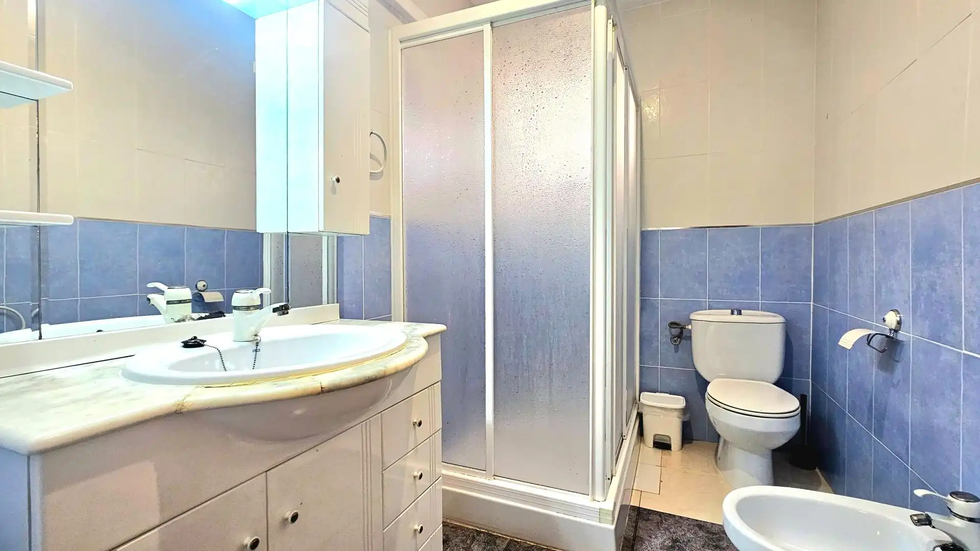 Baño de Casa o chalet en venta en Cartagena con Aire acondicionado, Jardín privado y Piscina