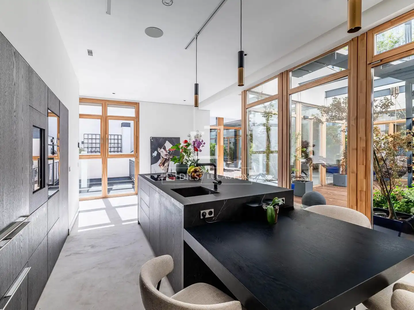 Kitchen of Attic for sale in Madrid  with Air Conditioner, Heating and Terrace
