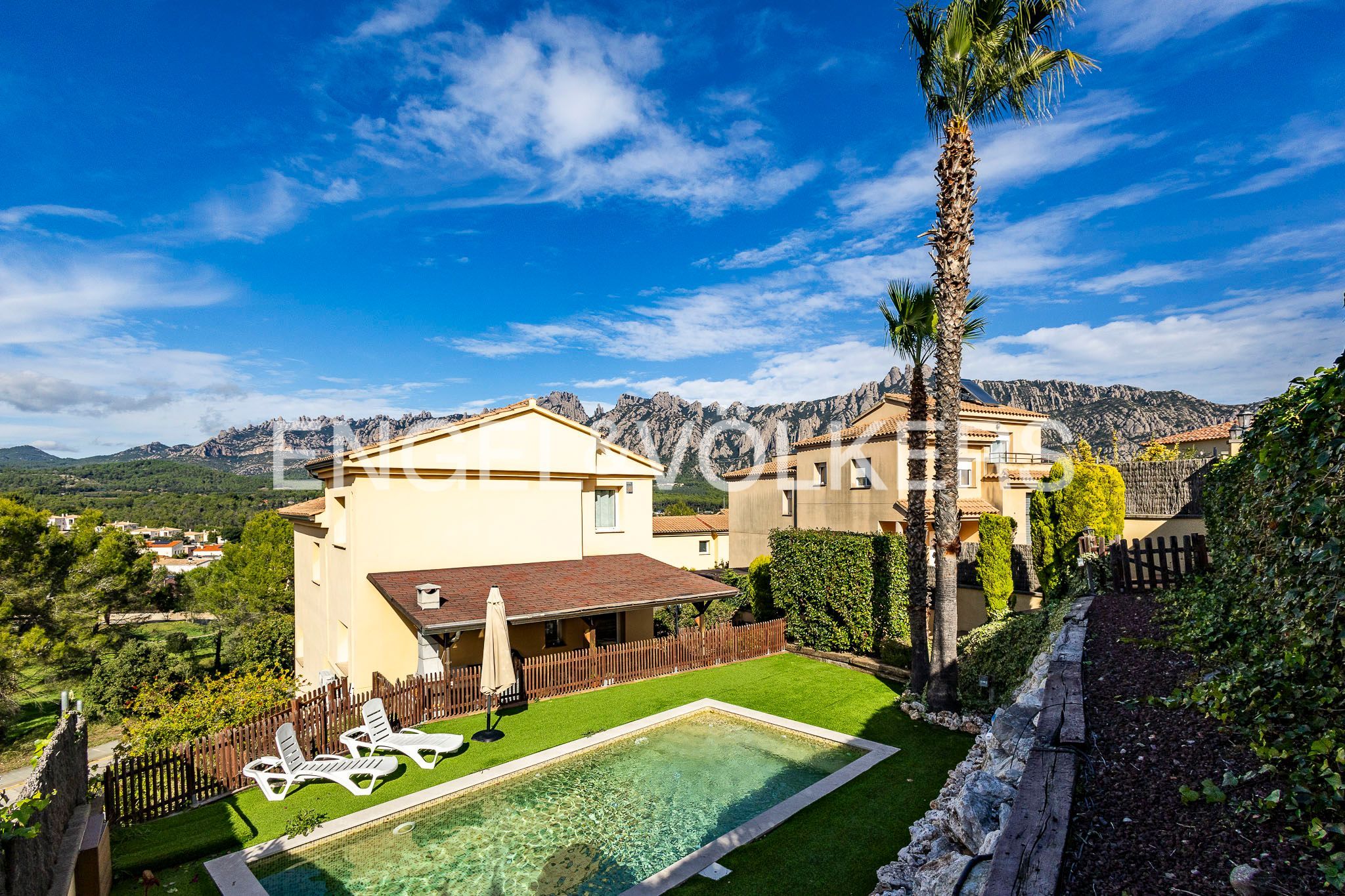 Vista exterior de Casa o chalet en venta en Collbató con Aire acondicionado, Calefacción y Jardín privado