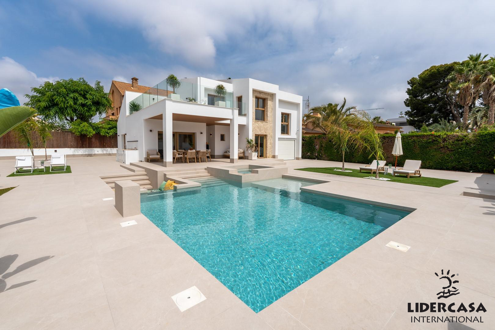 Swimming pool of House or chalet for sale in Orihuela  with Private garden, Terrace and Swimming Pool