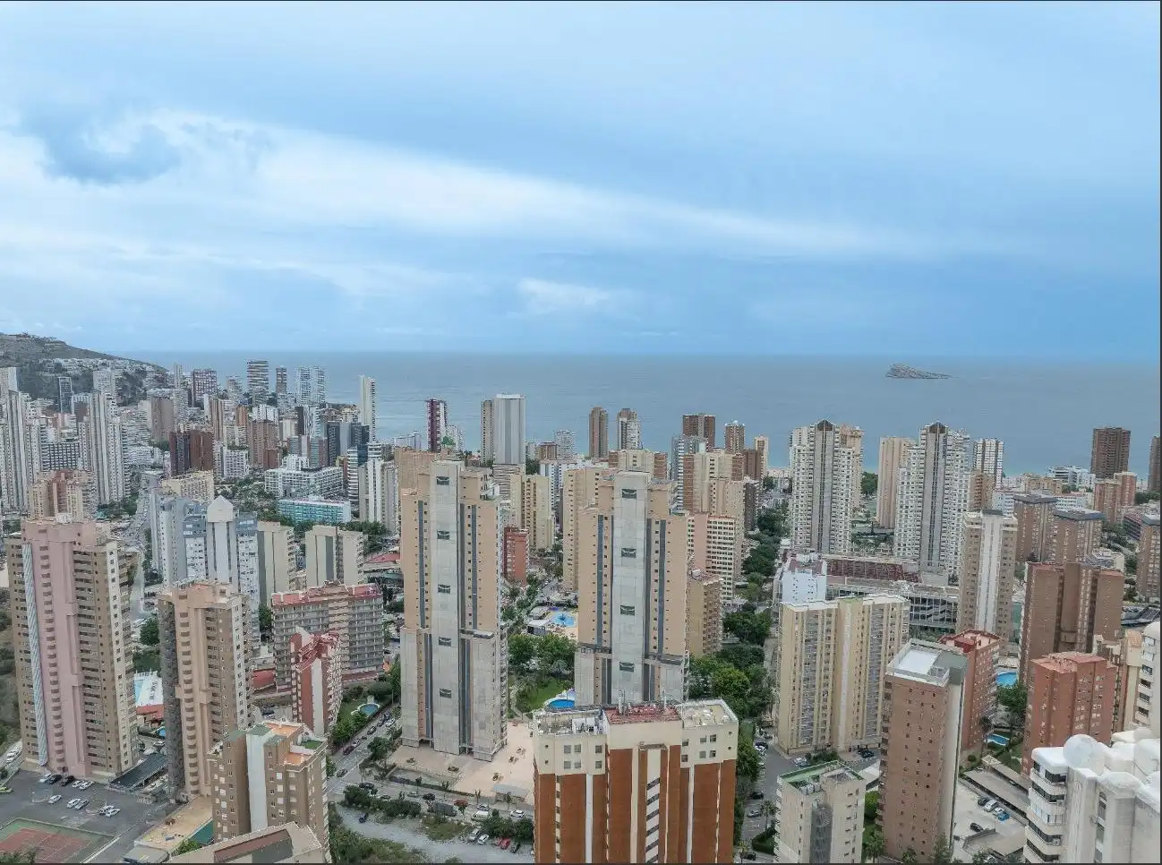 Vista exterior de Apartamento en venta en Benidorm con Aire acondicionado