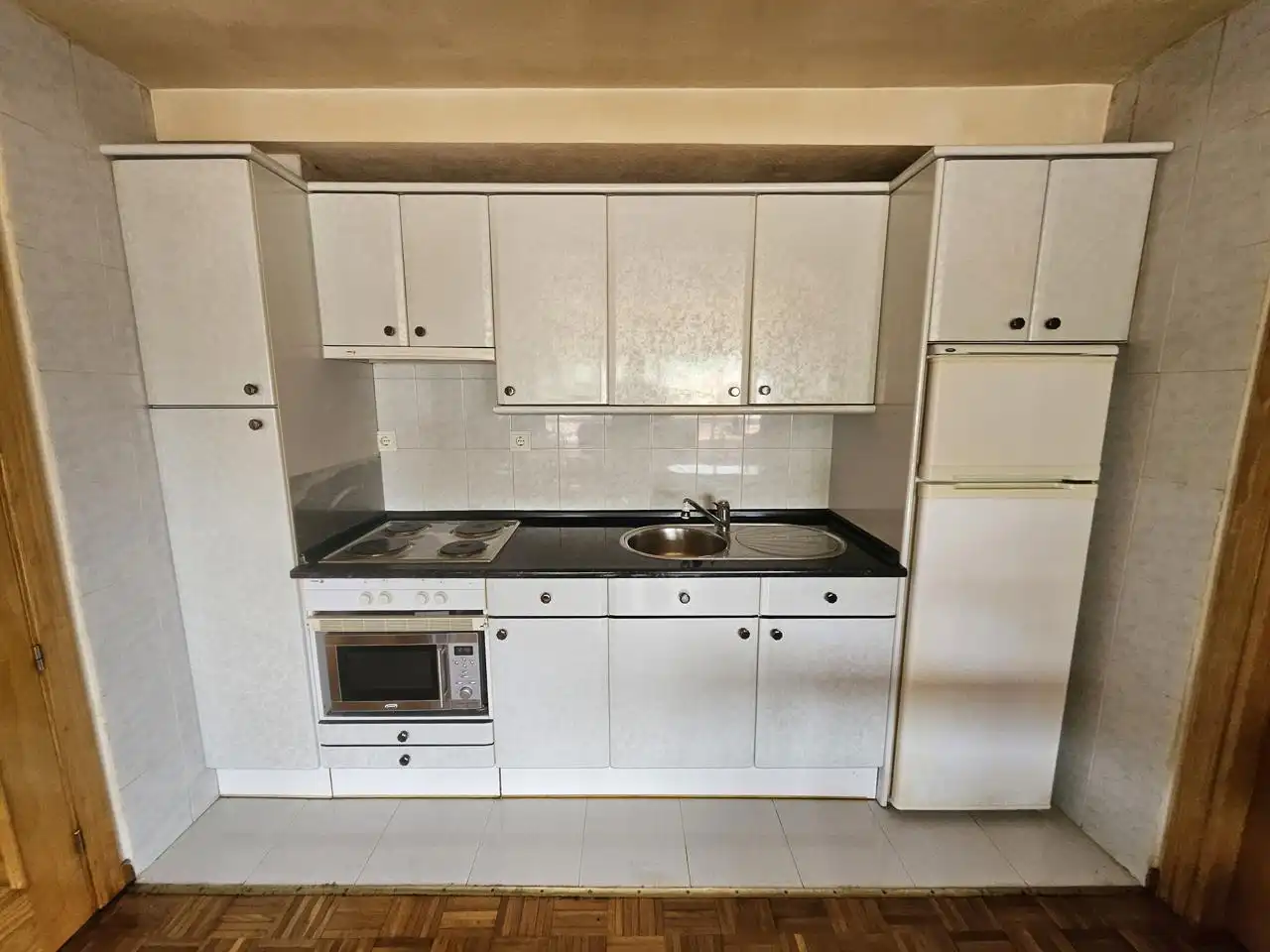 Küche von Wohnung zum Verkauf in Berriozar mit Heizung, Parkett und Abstellraum