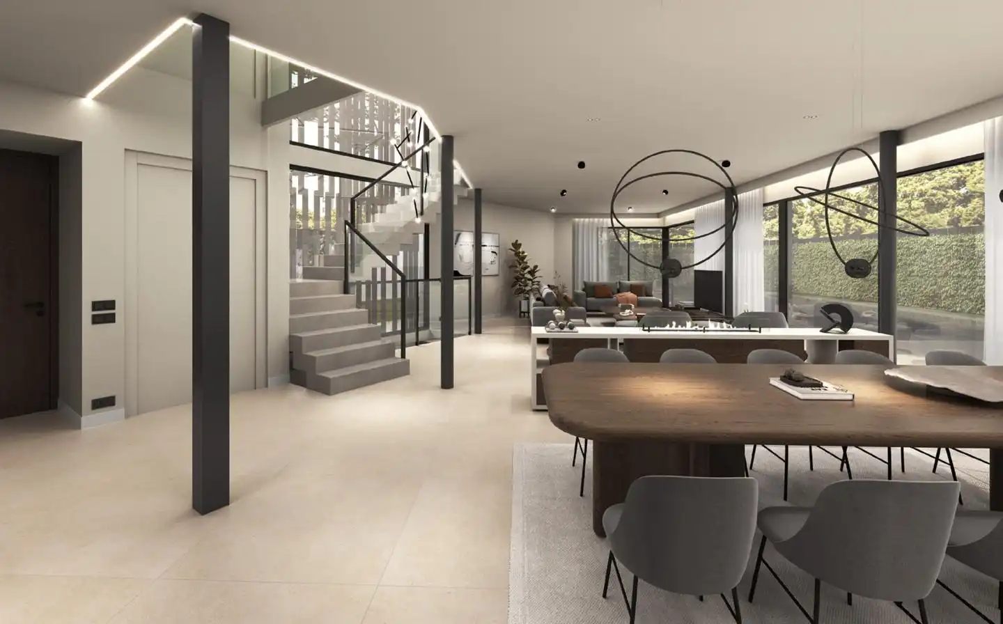 Living room of Houses for sale in Castelldefels  with Air Conditioner, Heating and Private garden