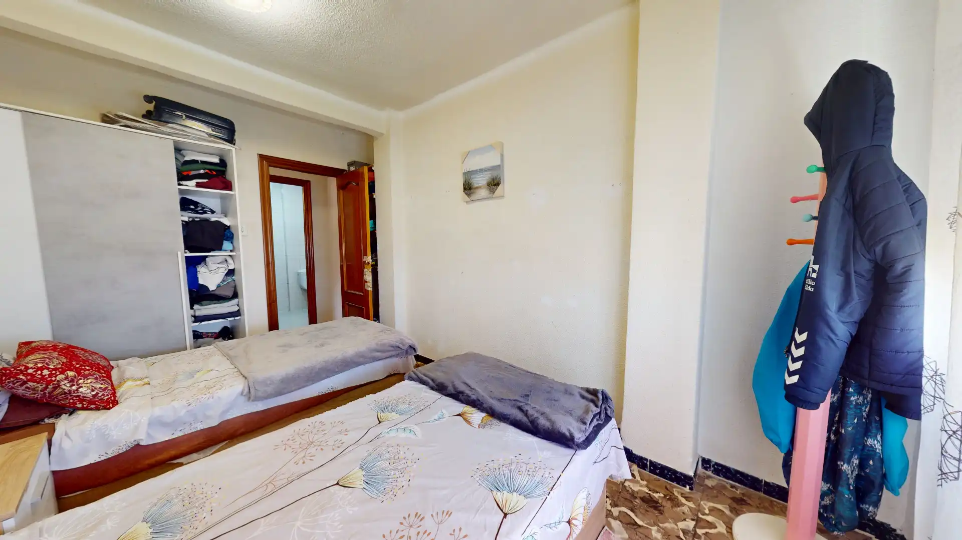 Bedroom of Flat for sale in Elda  with Air Conditioner, Furnished and Oven