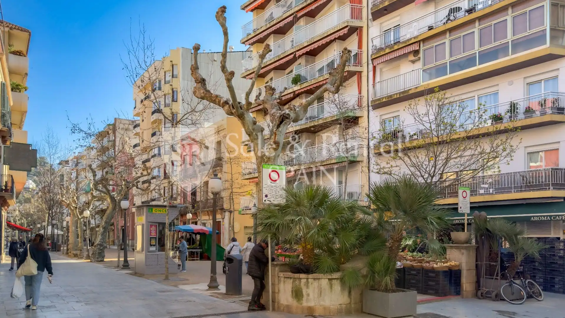 Exterior view of Flat for sale in Blanes  with Air Conditioner, Heating and Terrace
