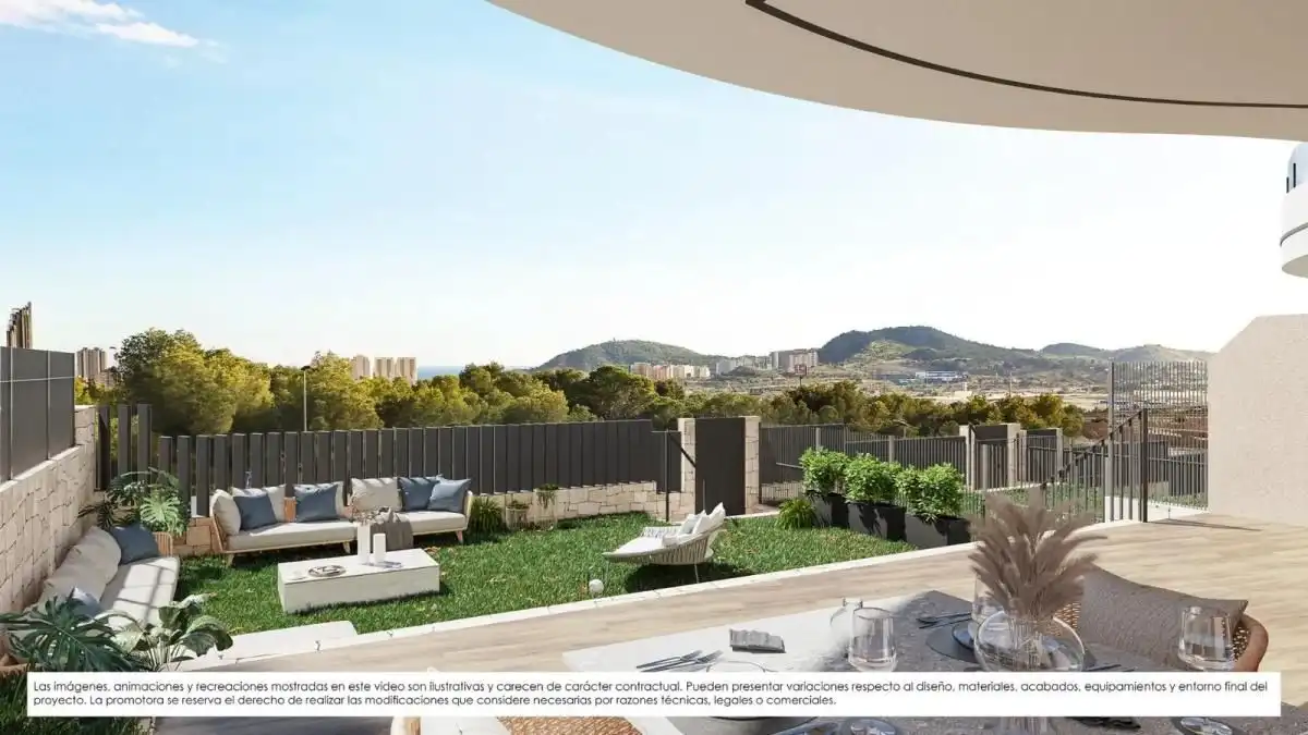 Apartamento con piscina en venta en Balcón de Finestrat - Terra Marina, imagen 12