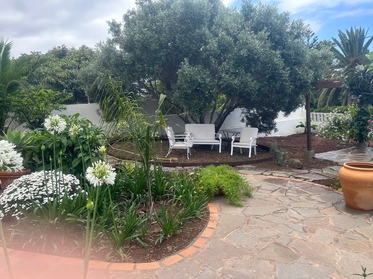 Terrace of Houses for rent in Tacoronte  with Air Conditioner, Private garden and Terrace