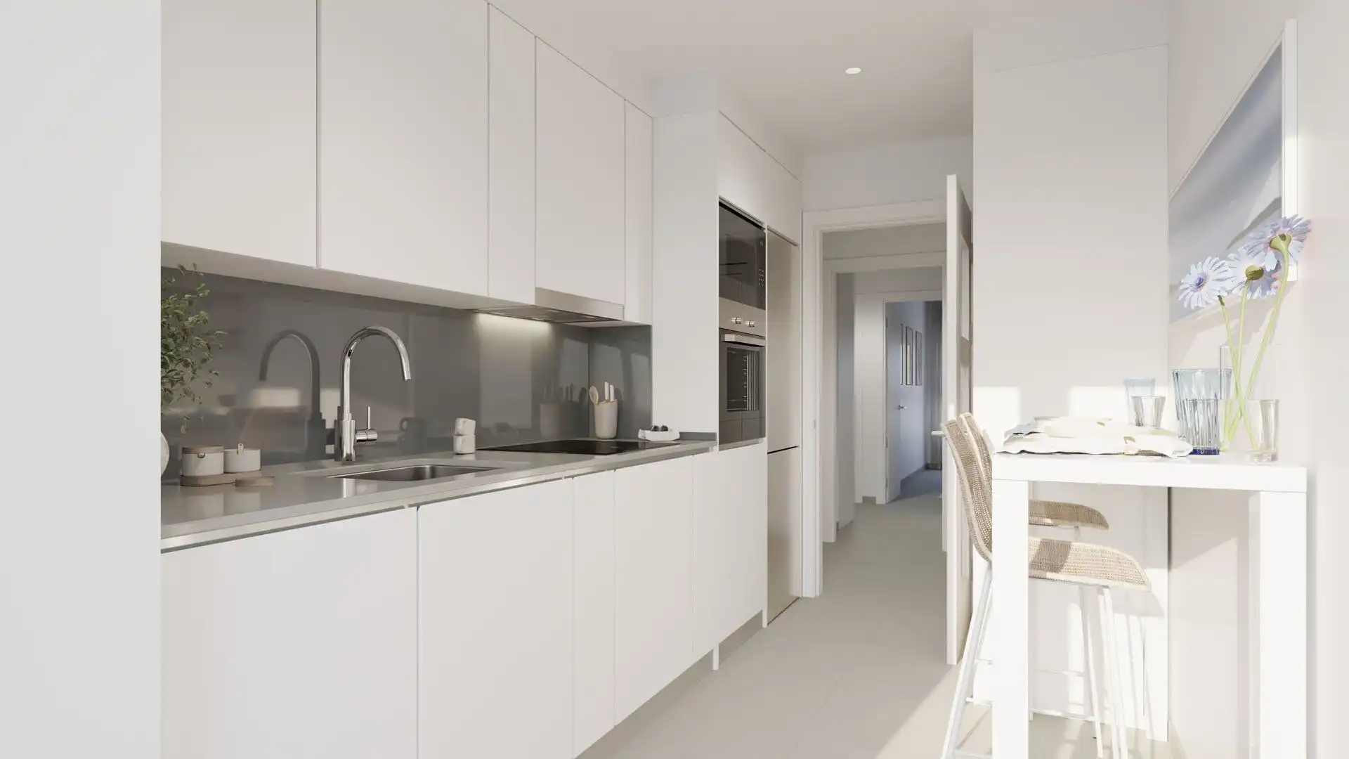 Cocina de Piso en venta en Almuñécar con Aire acondicionado, Calefacción y Terraza