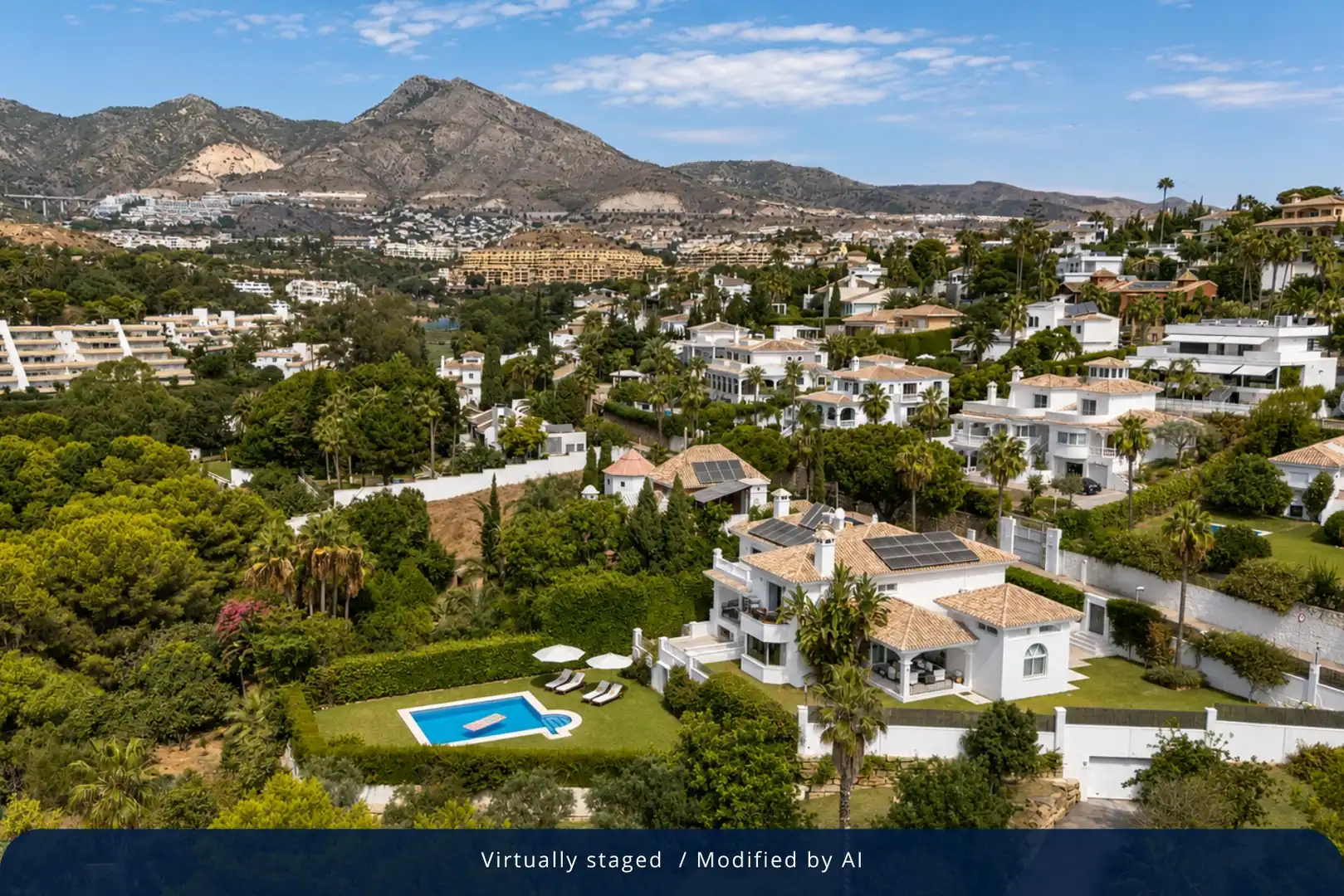 Exterior view of Houses for sale in Benalmádena  with Air Conditioner, Heating and Private garden