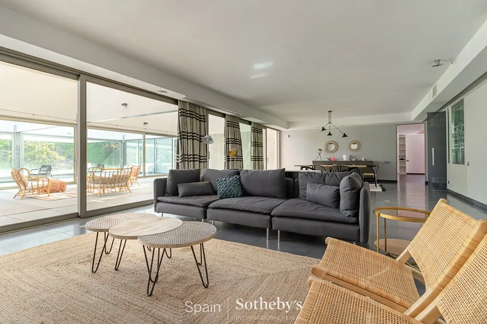 Living room of Houses for rent in Ciudalcampo  with Air Conditioner, Heating and Private garden