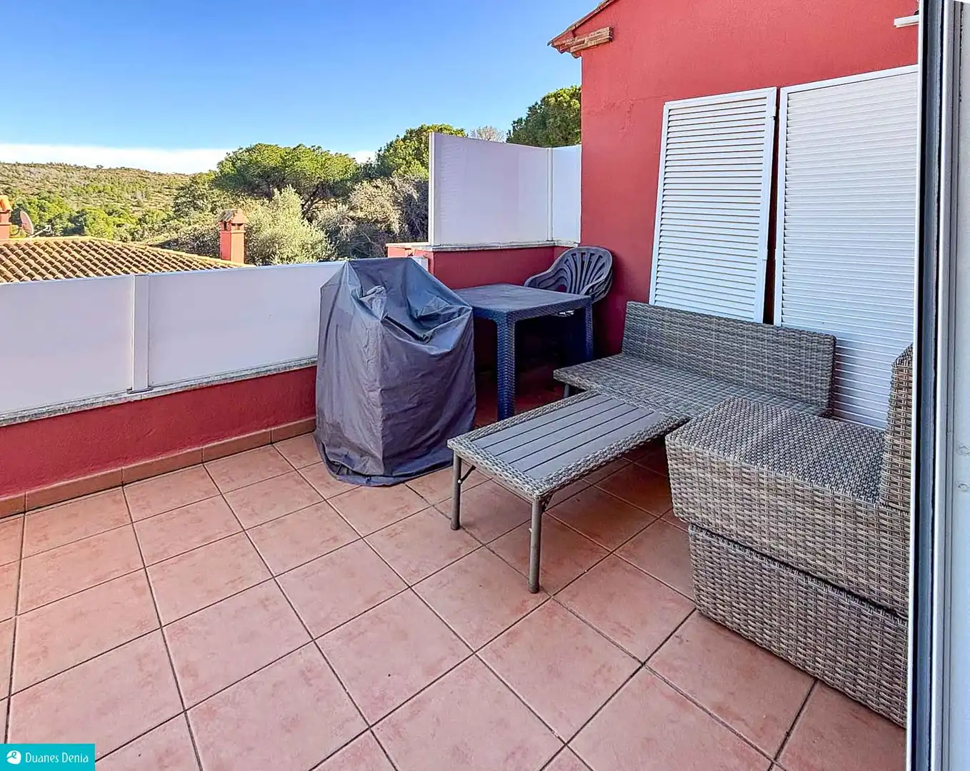 Terrace of Detached homes for sale in Dénia  with Air Conditioner, Private garden and Terrace