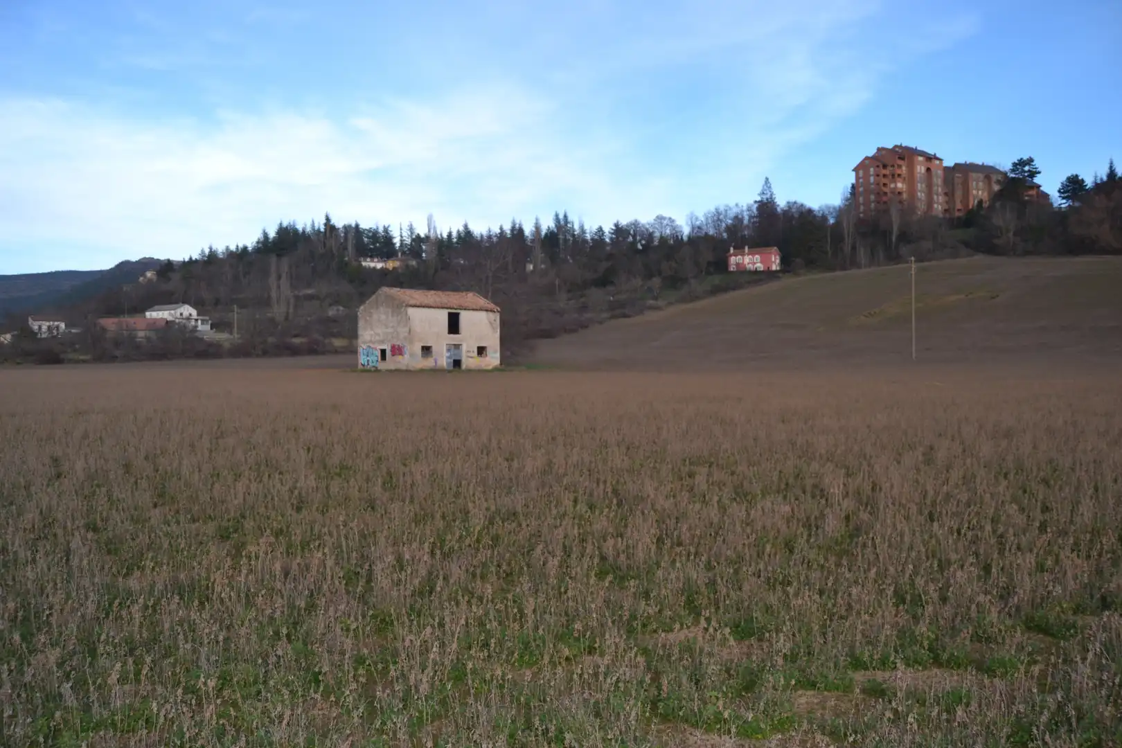 Vista exterior de Terreno en venta en Jaca
