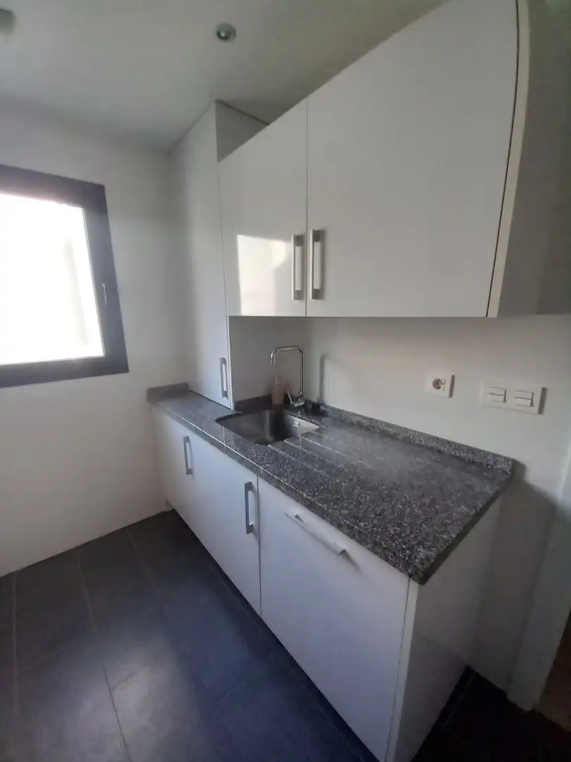Cocina de Piso de alquiler en Málaga con Terraza, Trastero y Horno
