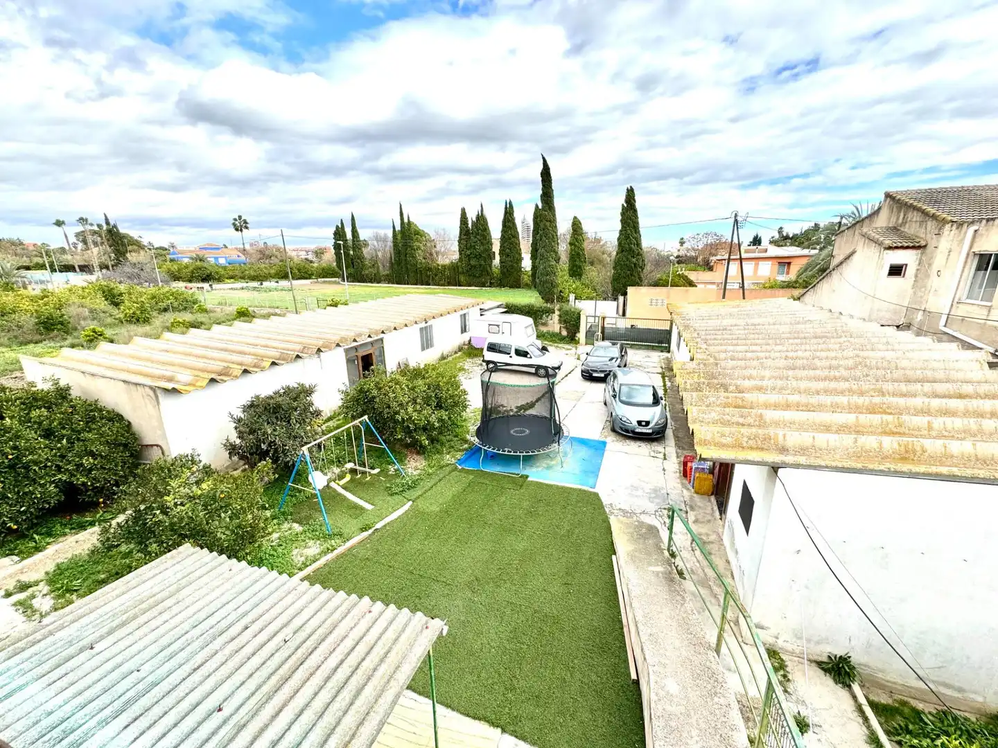 Exterior view of Houses for sale in Murcia  with Air Conditioner, Private garden and Terrace