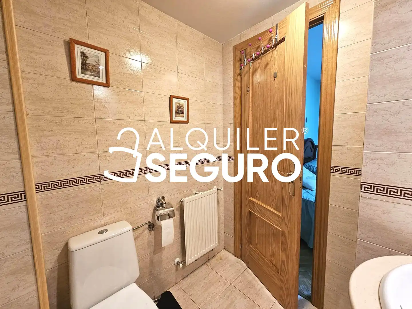 Baño de Piso de alquiler en Getafe con Calefacción, Trastero y Amueblado