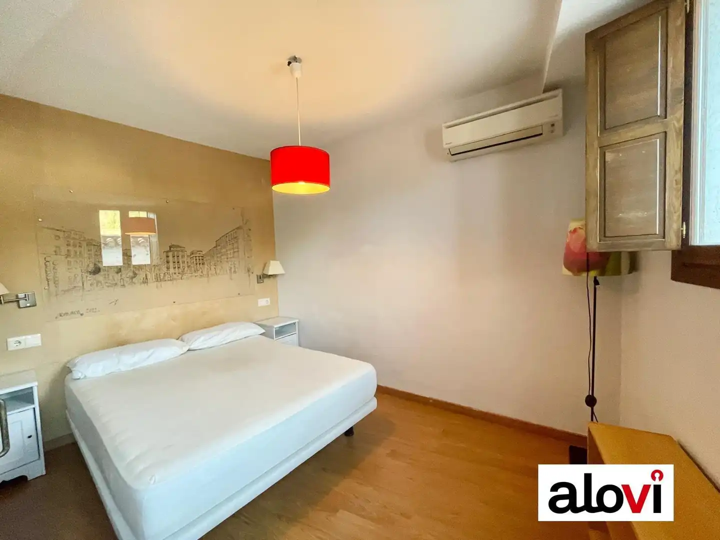 Bedroom of Apartments for rent in Granada  with Air Conditioner and Furnished