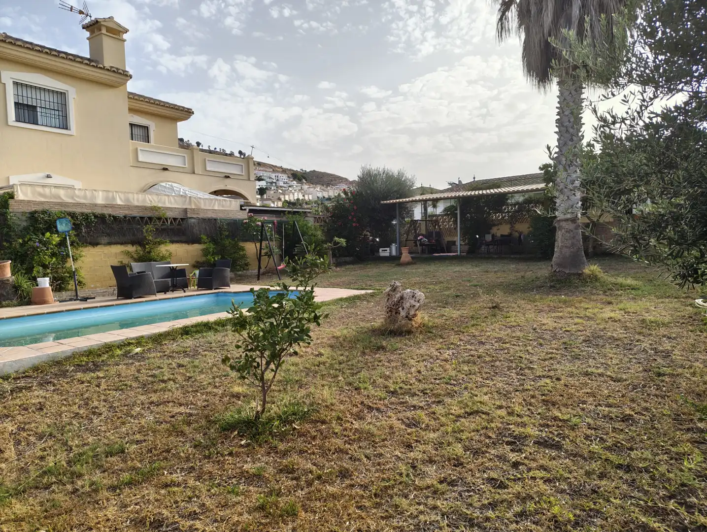 Jardí de Casa o xalet en venda en Benalmádena amb Aire condicionat, Calefacció i Jardí privat
