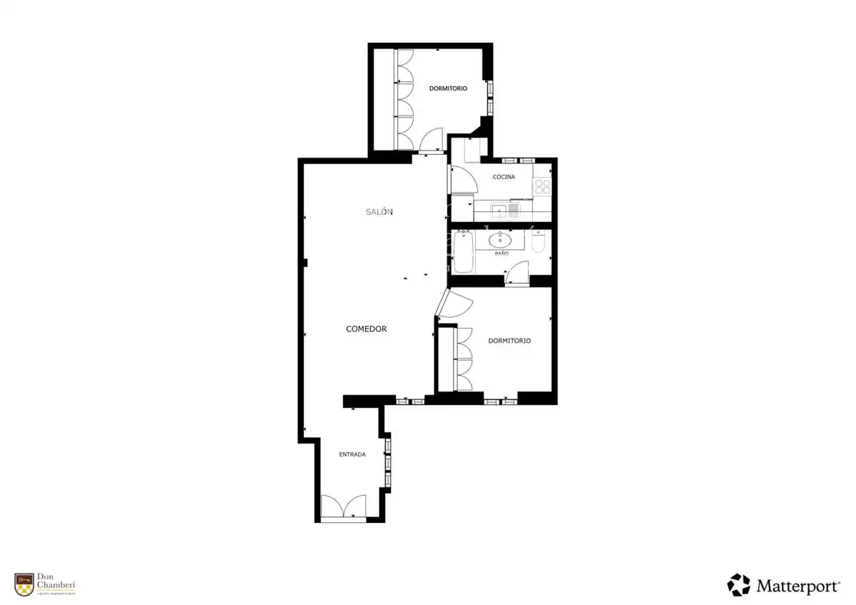 Flat for sale in Madrid  with Heating and Furnished