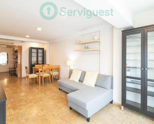 Living room of Flat to rent in  Madrid Capital  with Heating and Terrace