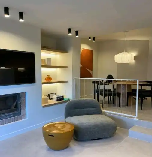 Sala d'estar de Apartament de lloguer en Palafrugell amb Aire condicionat, Calefacció i Terrassa