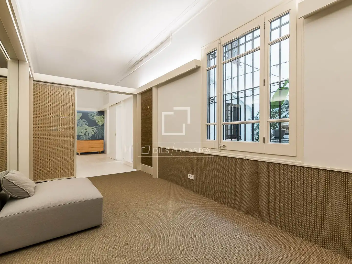 Sala de estar de Piso en venta en Barcelona con Aire acondicionado, Calefacción y Parquet